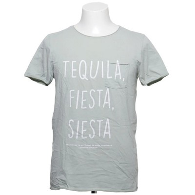 Tom Tailor Denim, T-shirt, Größe: M, Grün, Baumwolle, Print, Herren #sQX