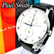 Paul Smith Church Street Solar Black Dial Timepiece