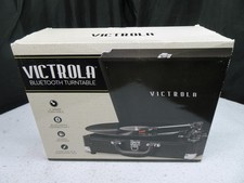 Victrola Vintage 3-Speed Bluetooth Suitcase Record Player with Built-in Speakers
