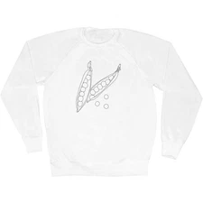 'Pea Pods' Adult Sweatshirt / Sweater / Jumper (SW054665)