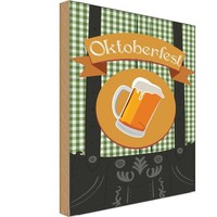 Holzschild 18X12 Cm Alkohol Bier Oktoberfest Essen Trinken Deko Geschenk Holz Sc