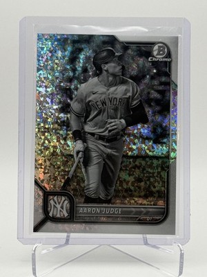 2022 Bowman Chrome Aaron Judge Rare Black & White Mini Diamond Refractor /199