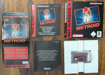 RAR - TOP - Metroid Nes Classic Edition - Nintendo Game Boy Advance