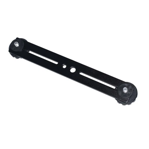 User Friendly Dual Camera Mount Tripod Bracket with Adjustable Extension