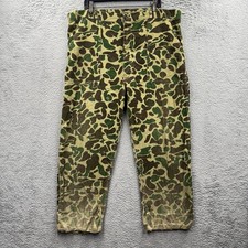 Weatherite Camo Military Pants Frog Skin 107 40x28 Duck Hunting Pockets