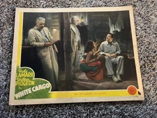 Vintage Movie Lobby Card "White Cargo" 1942 Hedy Lamarr
