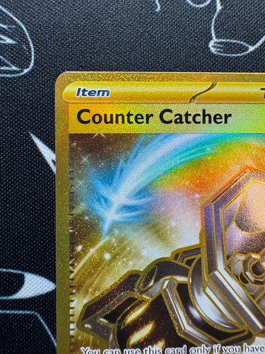 Counter Catcher 264/182 Pokemon TCG S&V Paradox Rift Hyper Rare Gold English - Picture 2 of 11