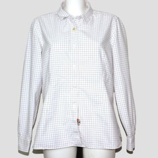 Womens Joules Oxford Shirt Size 18 Grid Check...