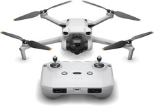 DJI Mini 3, 3-Axis Mechanical Gimbal Camera Drone Medium, gray