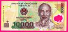 Vietnam 10000 10,000 Dong, Prefix WQ P-119 Polymer, GEM UNC