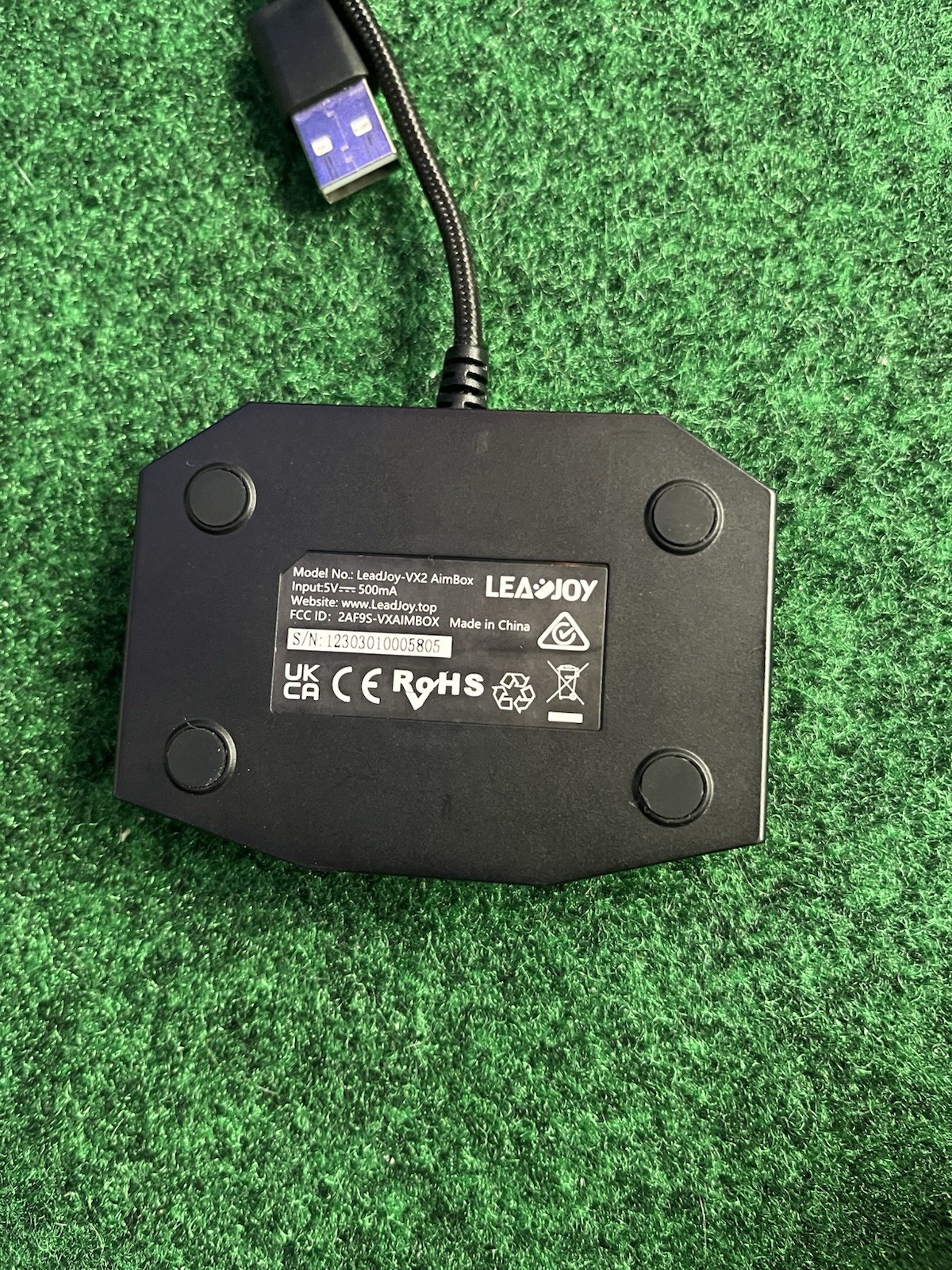 leadjoy VX2 AimBox Keyboard Mouse Adapter for PS4, Xbox One, Xbox Series X/S,