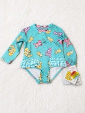 Care Bears Baby Girl One Piece Swimsuit  12 Months  Blue