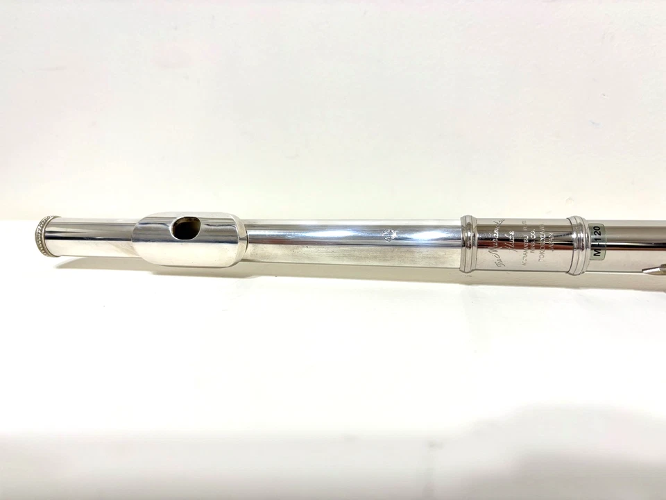 Flauta Muramatsu M-120 Hecha en Japón Con Estuche Y Bolsa Foto 3 de 4