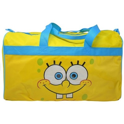 Duffle Bag - Spongebob SquarePantes - Face Yellow 18'' Carry-on Travel NEW Tote