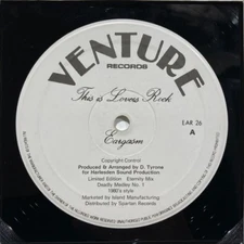 EARGASM/This Is Lovers Rock 12" UK Vinyl EX- Lovers Rock Medley