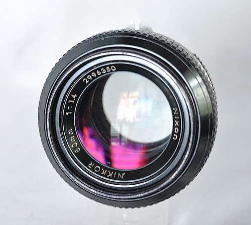Nikon 50mm F1.4 Lens Non Ai Fast Lens F Mount Manual Focus Nikon For Low Light - Picture 2 of 7