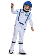 MEMBERS MARK ASTRONAUT CHILD COSTUME MEDIUM 8-10 Complete Outfit
