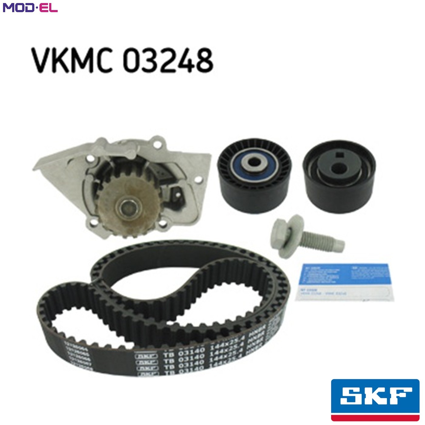 Fits SKF VKMC 03248 Water Pump & Timing Belt Kit VKMC 03248 Timing set (belt + - Image 11