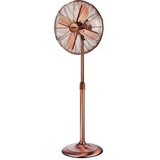 Zephir PFV41BR Ventilatore a piantana vintage diametro 40 cm 4 pale 3 velocità c