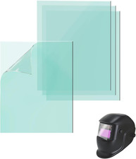 4.5" X 5.25" Welding Helmet Cover Lens,10 Pcs outside Replacement Clear Lens Cov