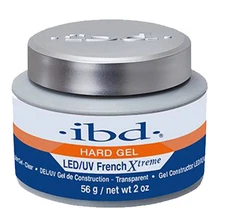 IBD Builder Hard Gel LED/UV French Xtreme Clear gel 2oz