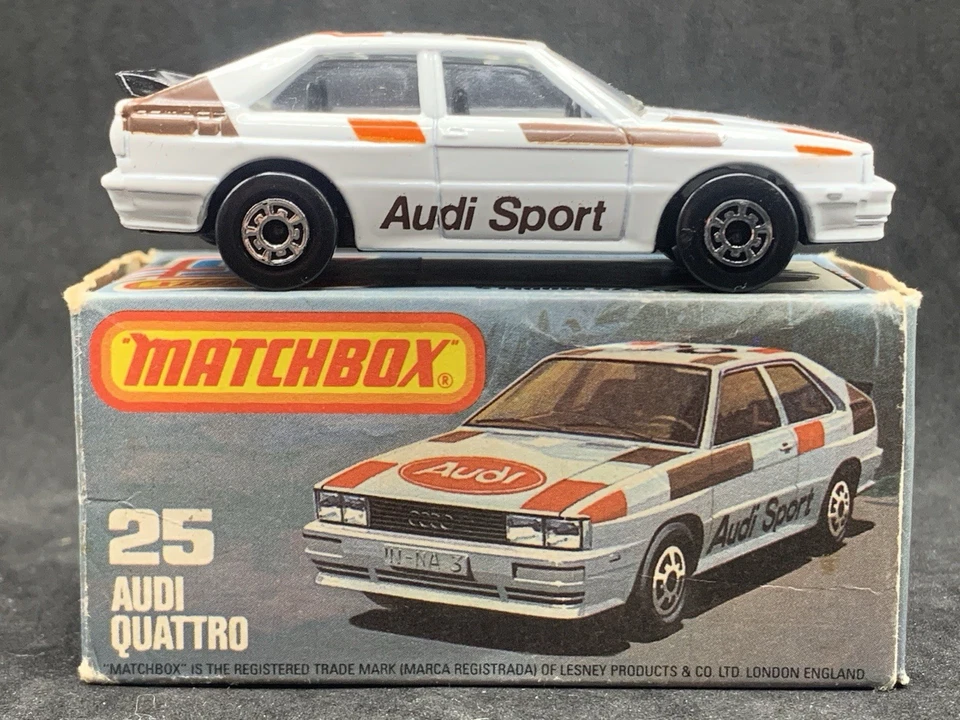 Matchbox Superfast MB25 Audi Quattro in VNMINT type L box - Image 2 of 4