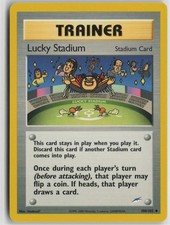 Lucky Stadium 100/105 Uncommon Neo Destiny Pokemon Unlimited Near Mint on eBay