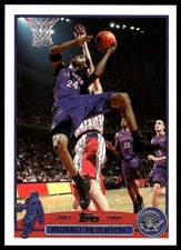 2003-04 Topps #47 Morris Peterson Toronto Raptors NM+