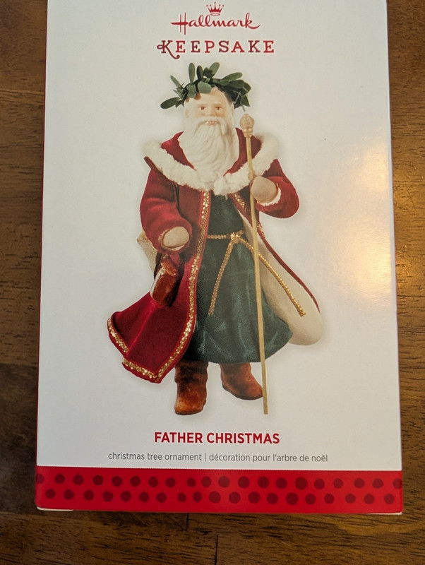 Hallmark Keepsake Ornament 2013 Father Christmas #10 in the Series