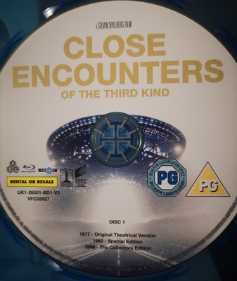 Close Encounters Of The Third Kind Blu-Ray (All 3 Versions)