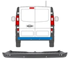 Rear bumper with PDC for Opel Vivaro 2014-2019