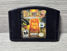 Turok 3 Shadow of Oblivion Nintendo 64 N64 Cartridge Only Authentic - Tested