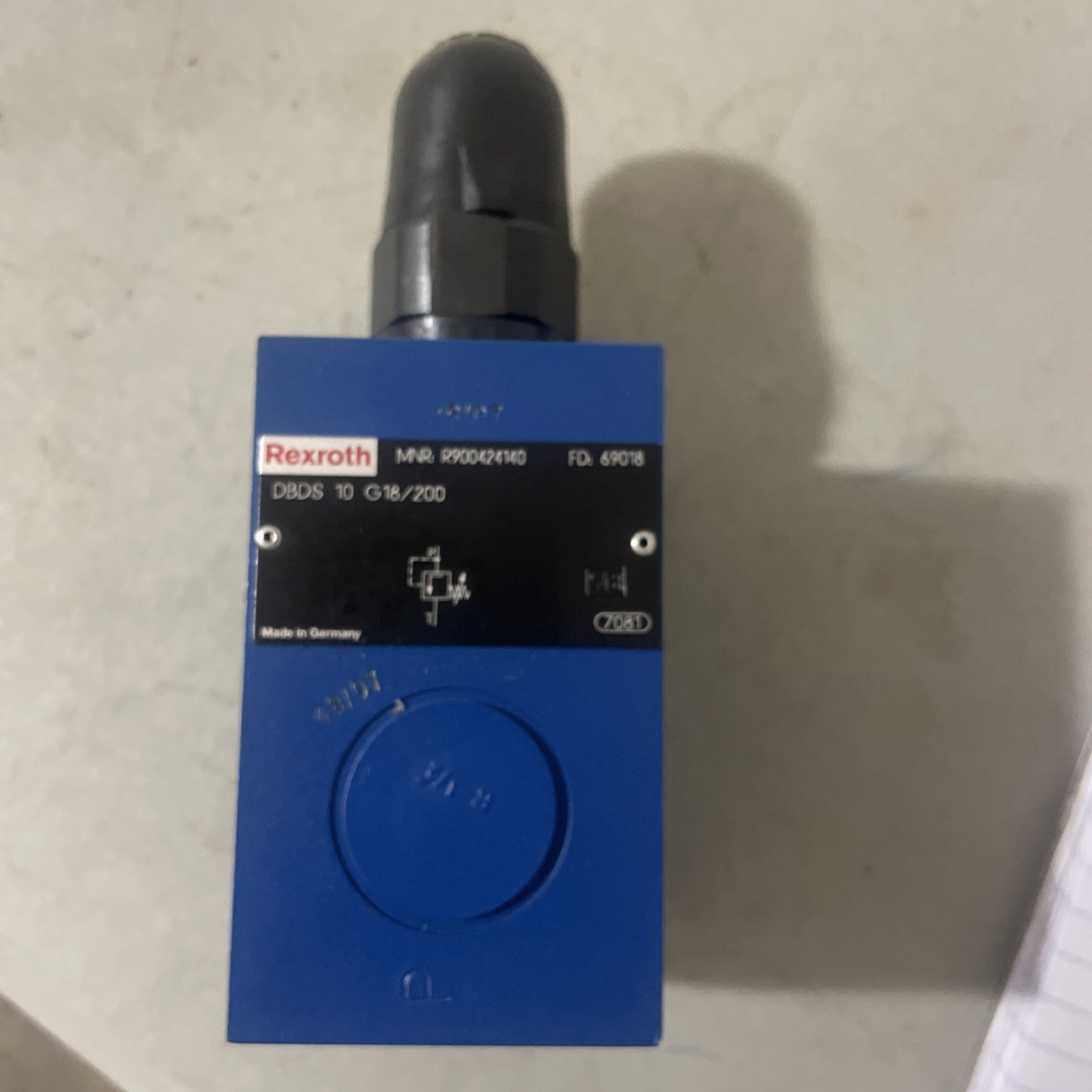 Rexroth DBDS 10 G18/200 Pressure Relief Valve R900424140