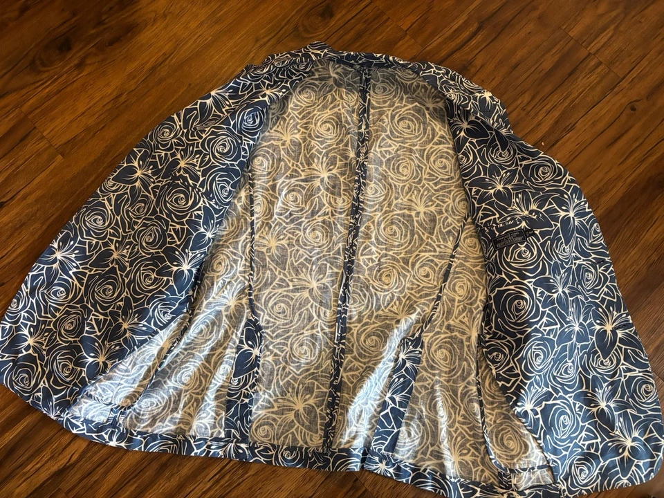 Blazer RARO Vineyard Vines Para Hombres 46R 145th Kentucky Derby Chaqueta de Lino Línea Rosa Foto 4 de 4