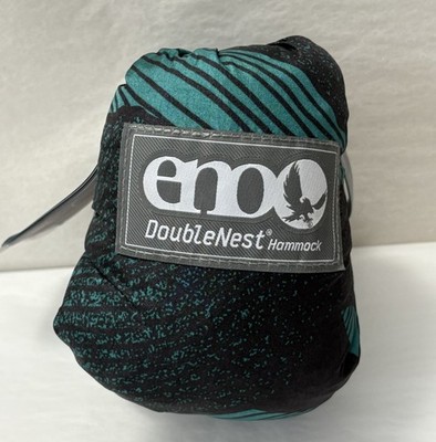 New ENO Hammock DoubleNest  Mountains to Sea/Grey ENO DNP340