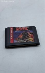 Risk The World Conquest Game Sega Genesis CIB Complete in Box