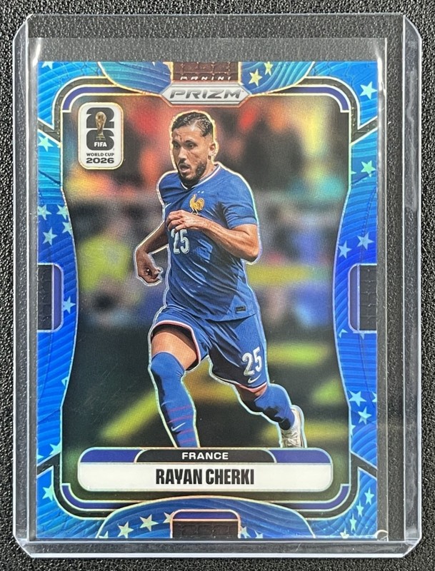 RAYAN CHERKI 2026 PANINI PRIZM WORLD CUP #24 OLD GLORY 25/94 FRANCE