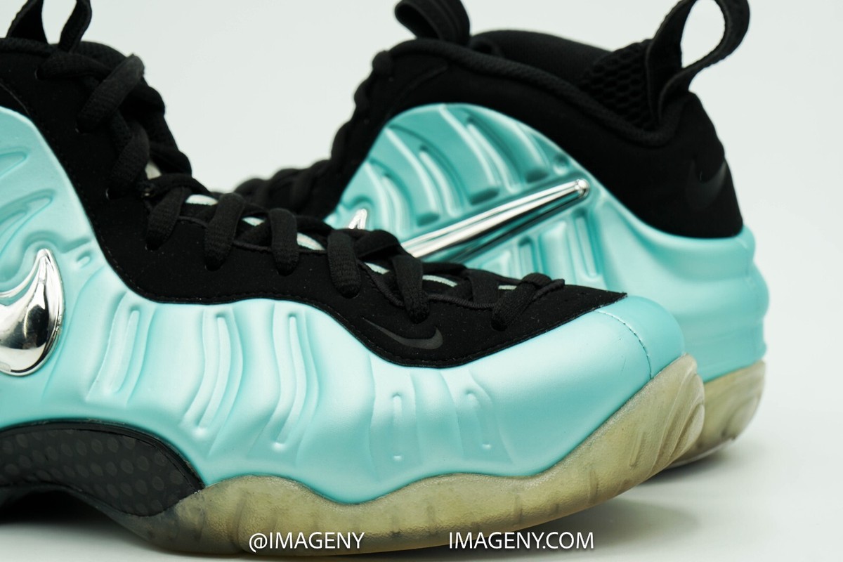 ナイキ AIR FOAMPOSITE PRO 27cm NIKE AIR FOAMPOSITE PRO USED SIZE 8.5 ISLAND GREEN SILVER BLACK