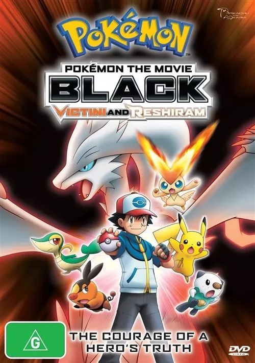 Pokemon The Movie Black Victini And Reshiram dvd BONUS CARD