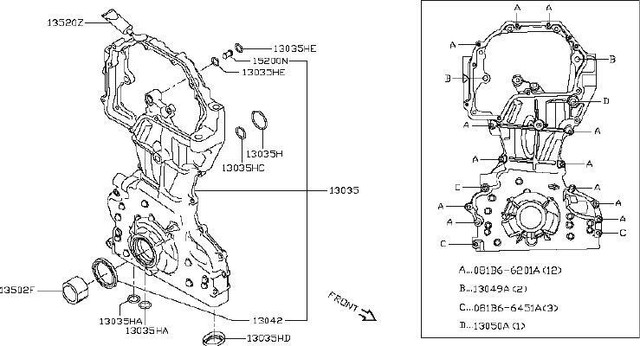 Nissan 15066 31u02