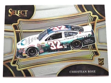 2024 Panini Select Nascar Racing Christian Rose Pit Road Base Rookie Card #163