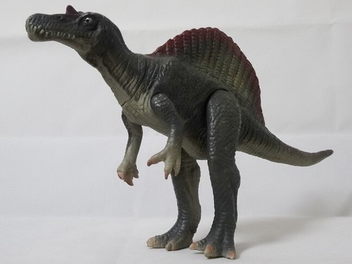 Happinet 2006 Spinosaurus Dinosaur Soft Vinyl Figure 11" Long Exclusive Sofubi