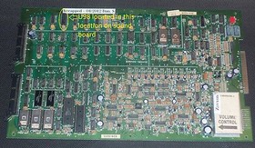 U98 IC chip used on Zaxxon Arcade PCB top board (20 pin DIP).