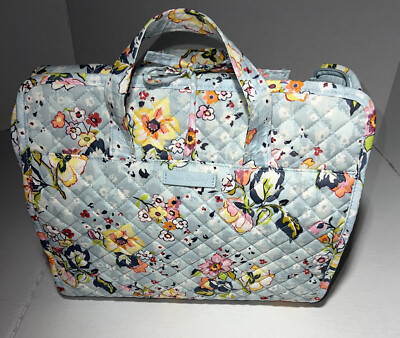 Vera Bradley Light Blue Travel Organizer Case Outlet Essential Lay Flat Travel Organizer - Cotton | Vera  main image 3