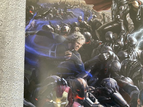 Marvel Studios Avengers: Age Of Ultron SDCC 2018 First 10 Years Promo Poster New - Picture 11 of 12