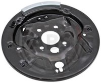 A.B.S. 11344 Spritzblech, Bremsscheibe Hinten Links FüR Skoda