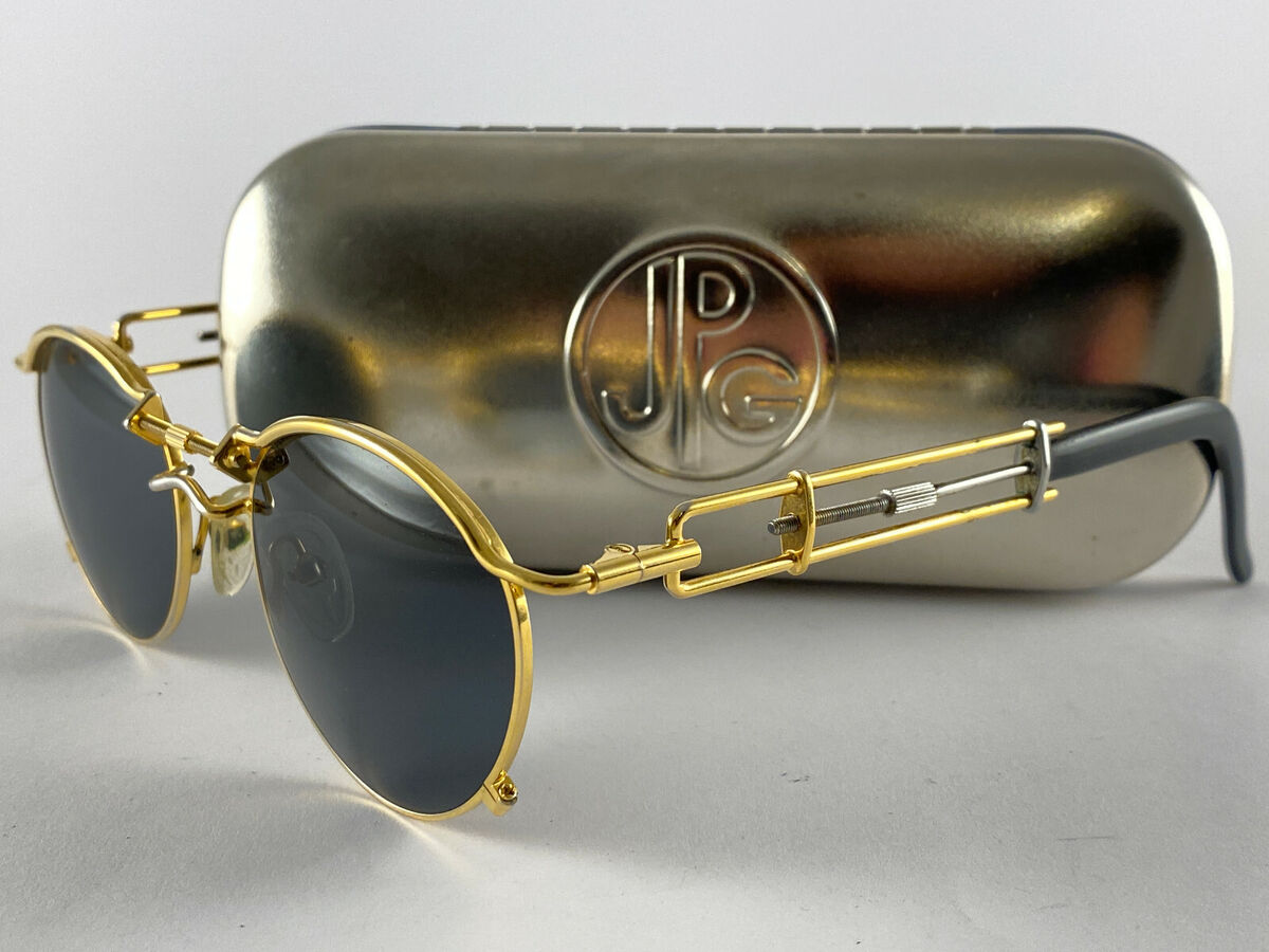 VTG JEAN PAUL GAULTIER 56 0174 GOLD & SILVER COLLECTOR ITEM VTG JEAN PAUL GAULTIER 56 0174 GOLD & SILVER COLLECTOR ITEM