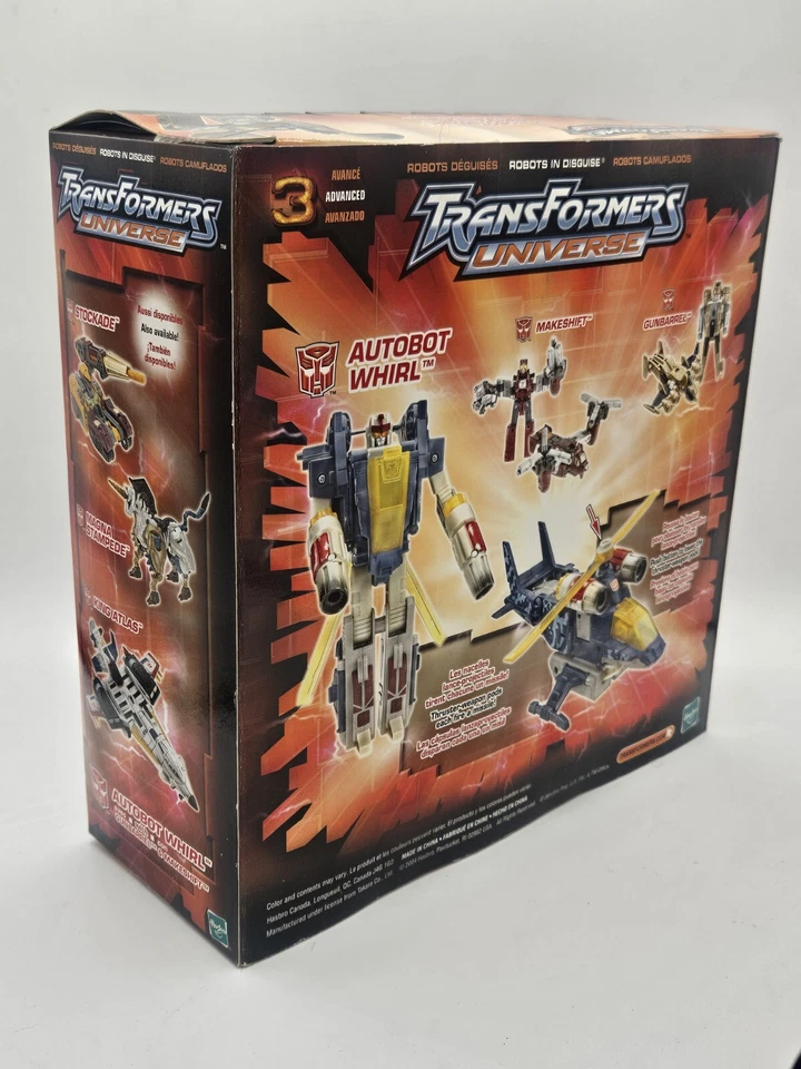 Transformers Universe Autobot Whirl & Gunbarrel and Makeshift New Factory Sealed - Image 3 of 3