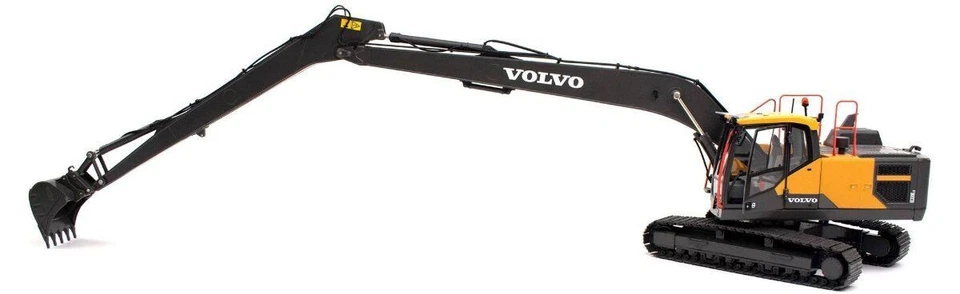 1/32 scale Volvo EC220Elr Reach Crawler Excavator Track Shoes w/S60 Quickcoupler - Image 3 of 3