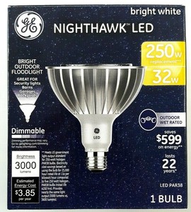 ge led security spotlight